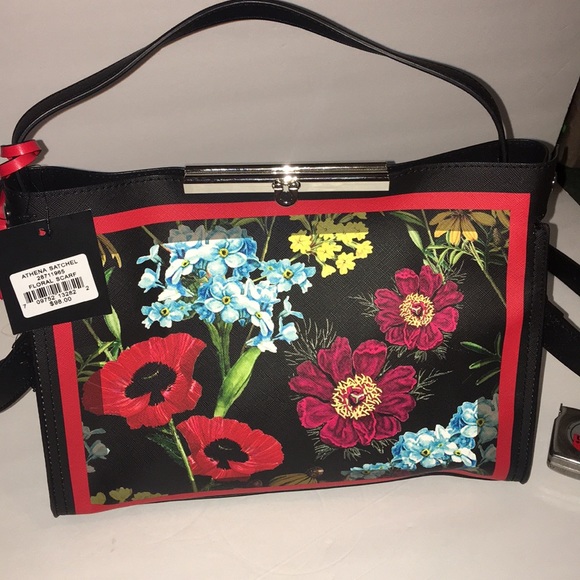 COPY - Floral print satchel - Picture 1 of 4